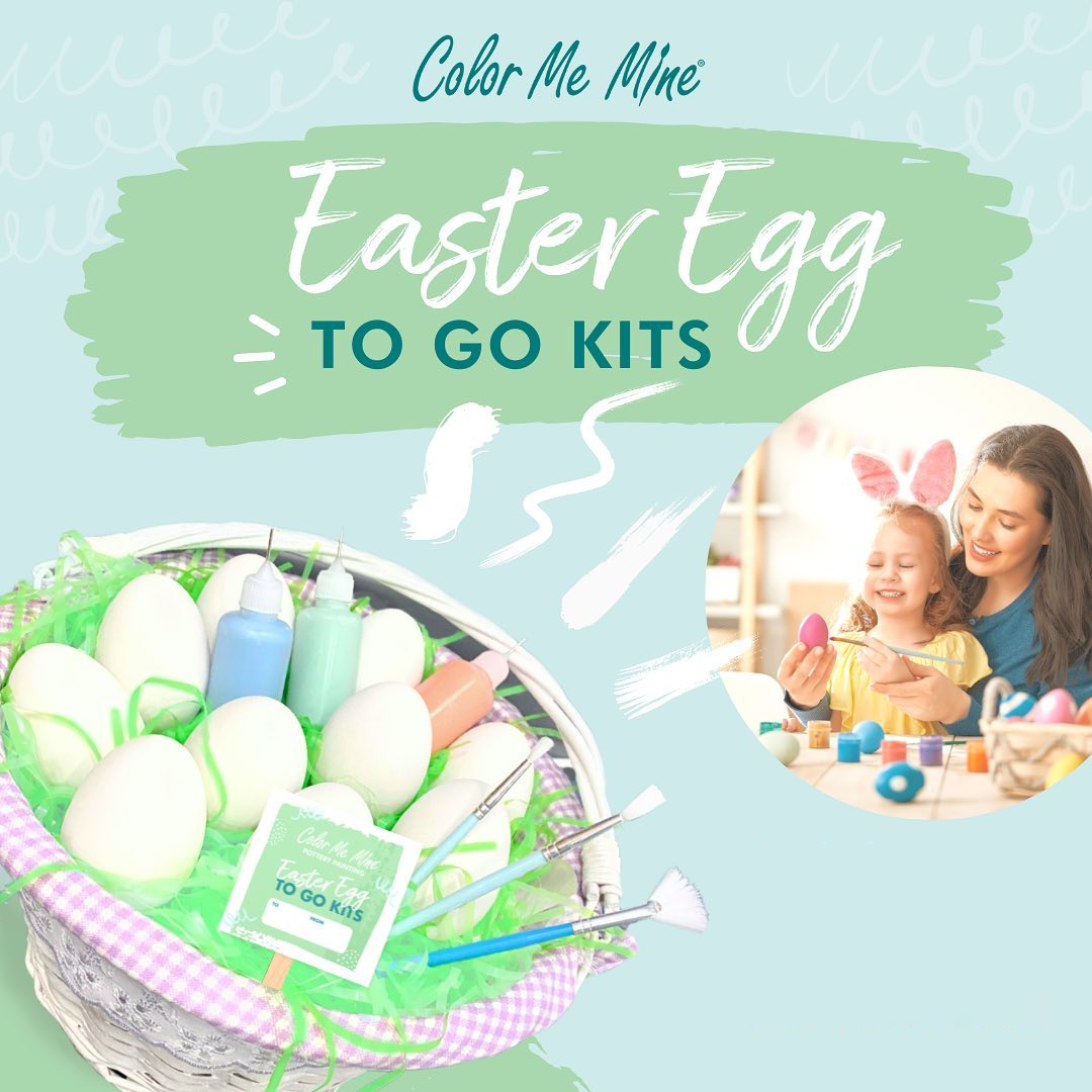 easter egg painting promo image from color me mine