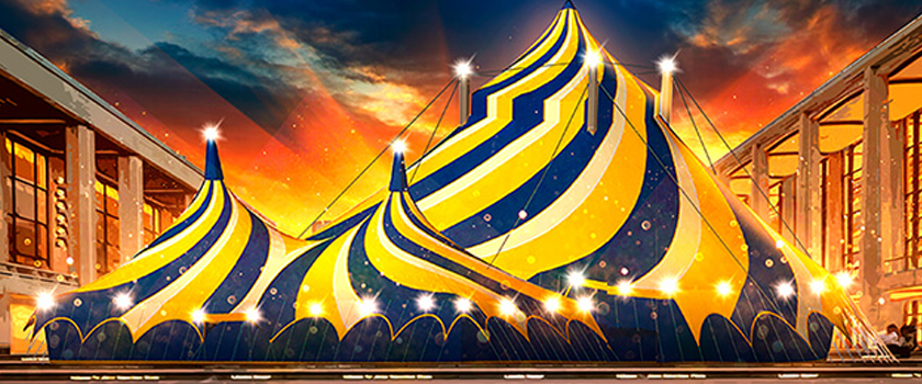 big apple circus at lincoln center illustration