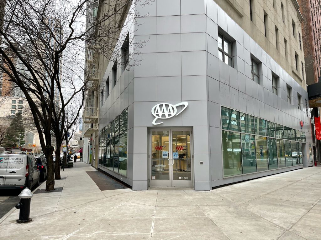 exterior of AAA