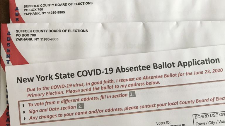 new york absentee ballot request
