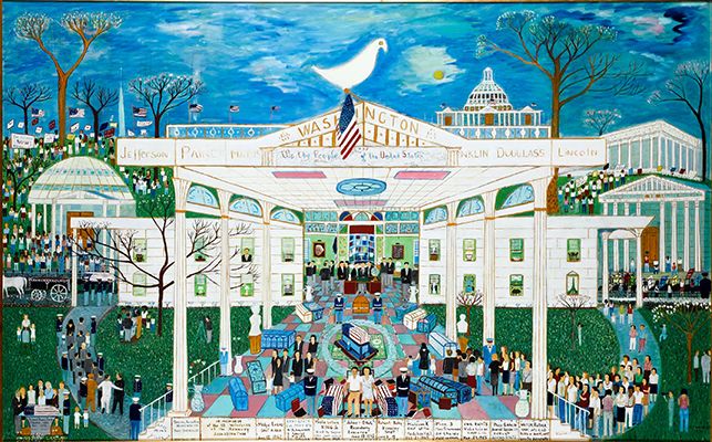 American Heritage by Ralph Fasanella