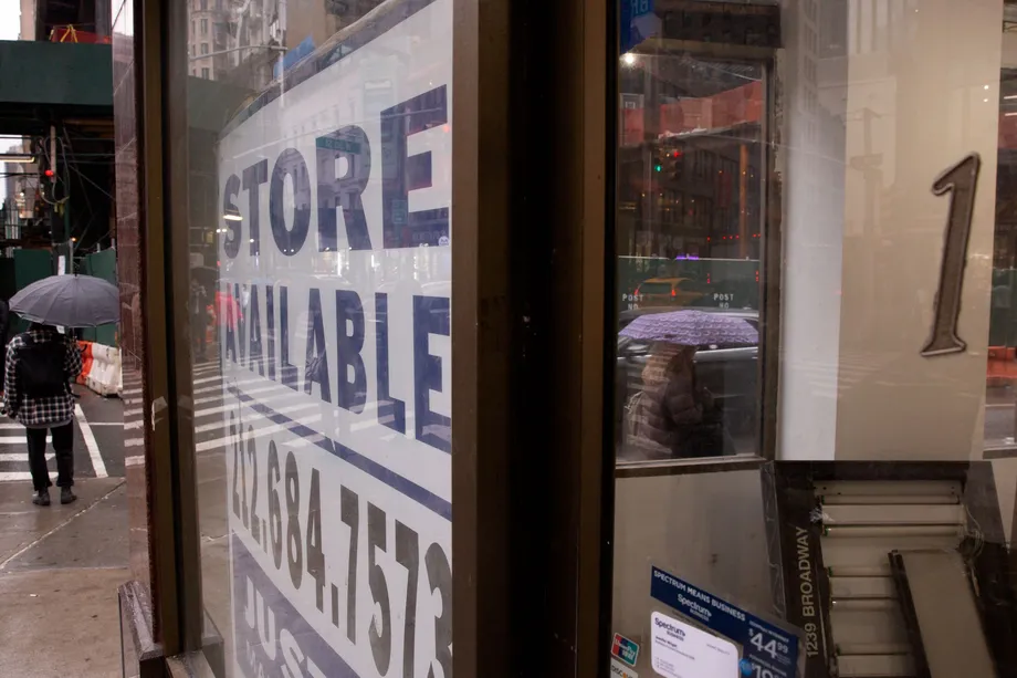 vacant storefront