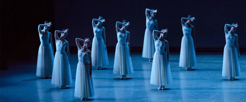 new york city ballet dancers on stage