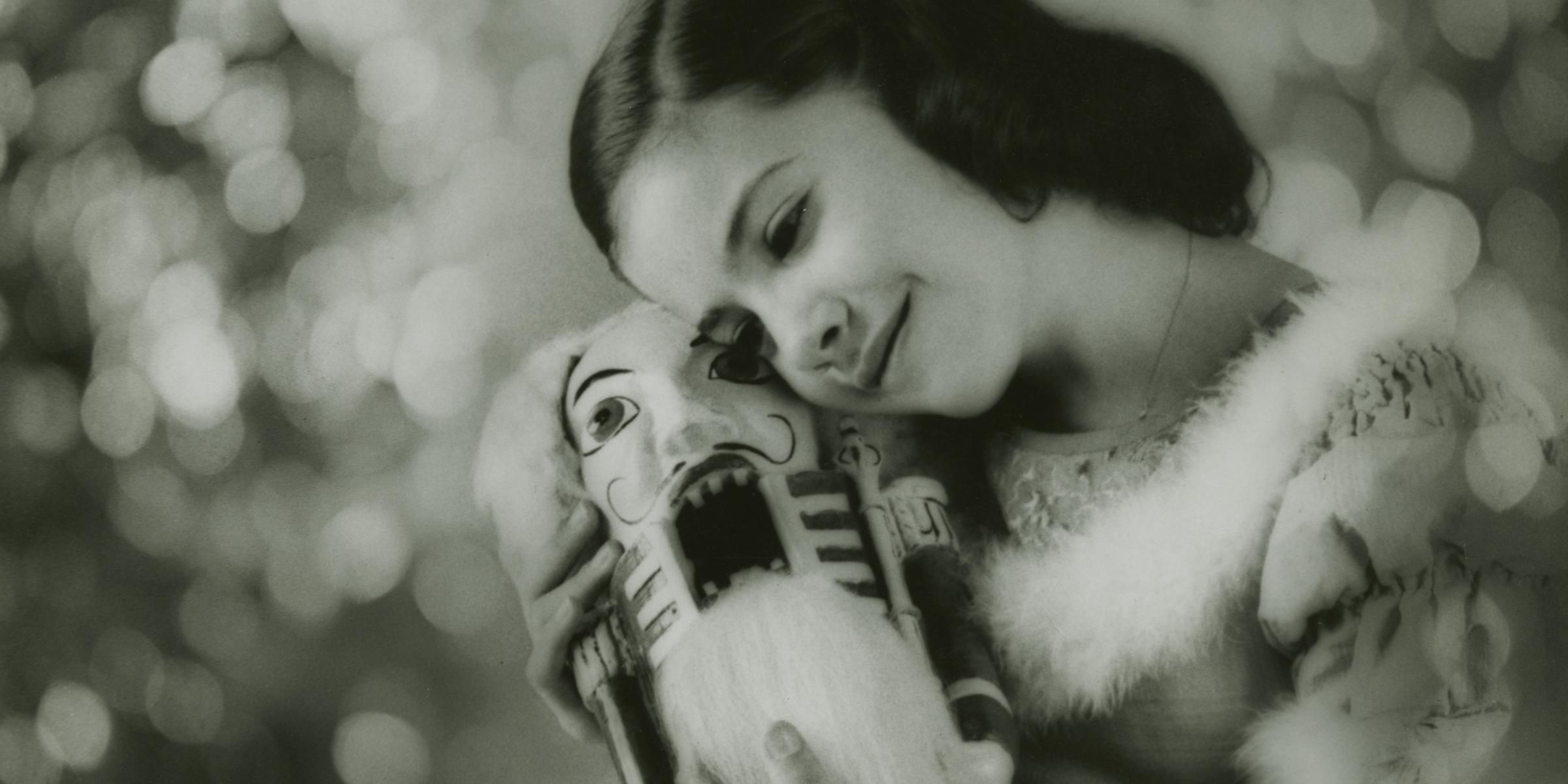 Alberta Grant with nutcracker