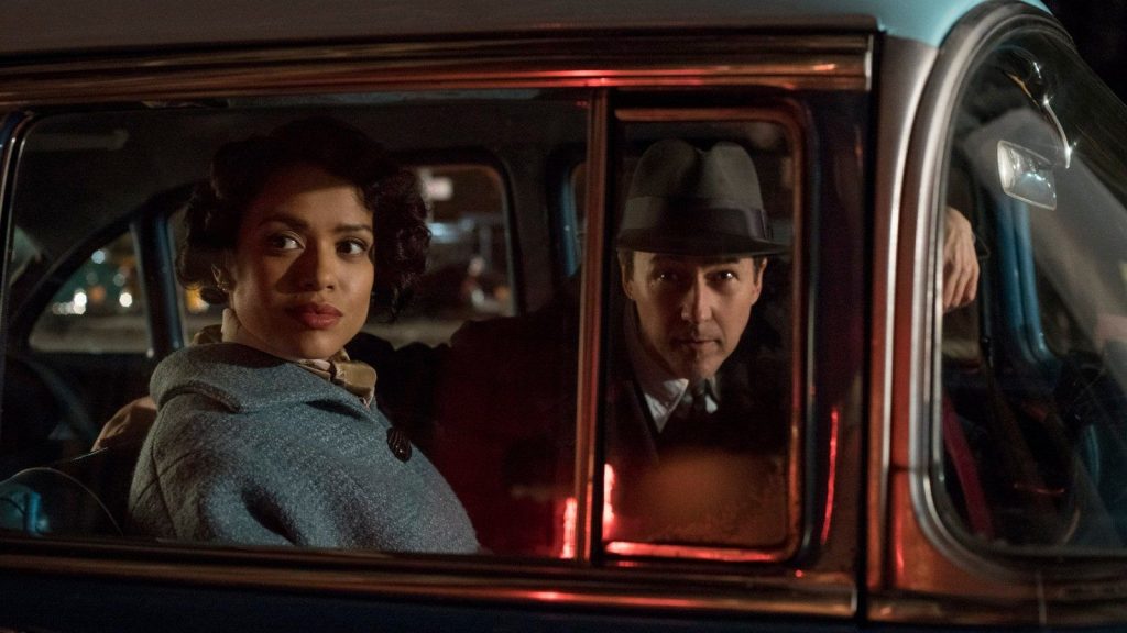 a still from the film Motherless Brooklyn