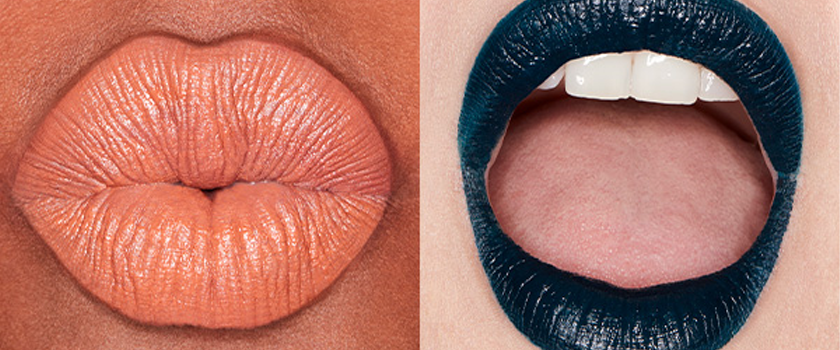 lips with lipstick on