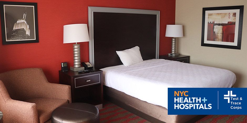 interior of a hotel room