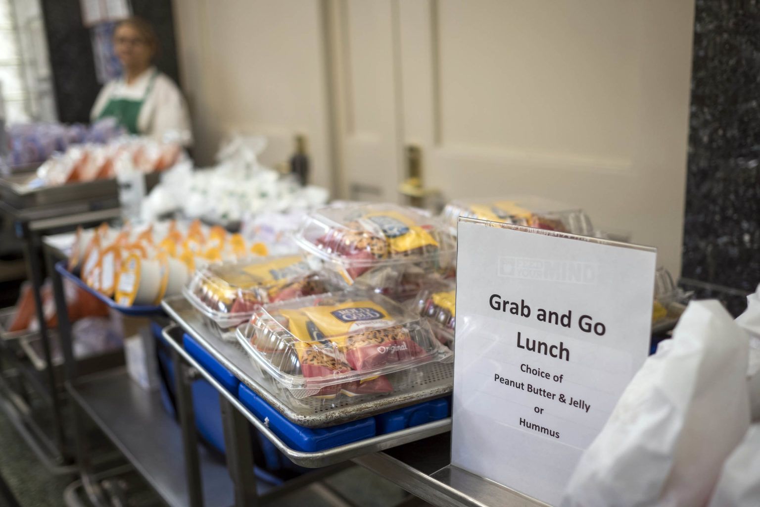 grab and go meal setup