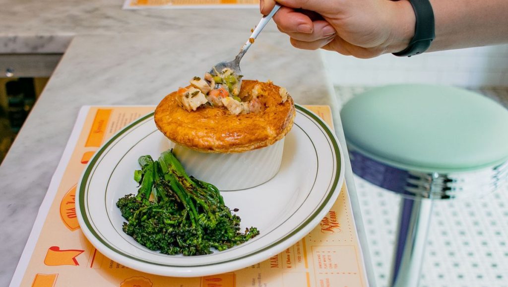 Chicken Pot Pie from Old John's Diner from Eater NY