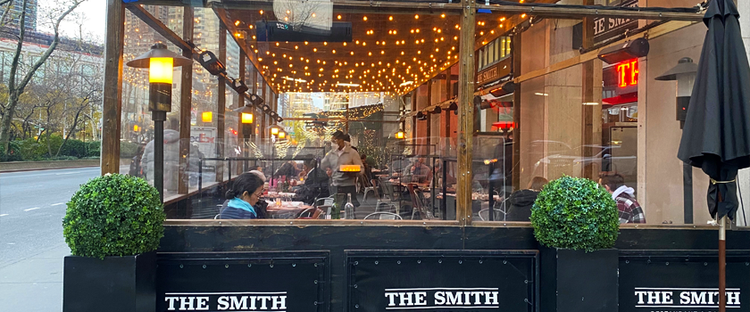 diners at the smith